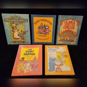 1980's SET of 5 Children's Books!